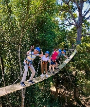 華欣樹頂冒險樂園叢林飛躍體驗