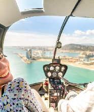 巴塞隆納全景直升機飛行體驗