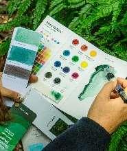 濟州小房子花園色彩狩獵體驗