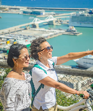 巴塞隆納電動單車 & 纜車 & 遊船之旅