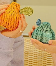 濟州柑橘藤編燈體驗