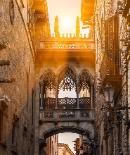 巴塞隆納哥特區導覽之旅、佛朗明哥表演和西班牙小吃晚餐