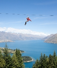 新西蘭皇后鎮叢林飛索體驗
