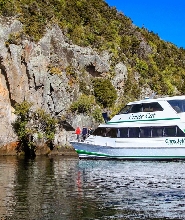 新西蘭陶波湖每日觀光遊船之旅（含Ngātoroirangi毛利巖雕）