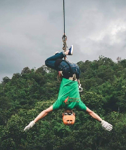 清邁 Maewang高空滑索體驗