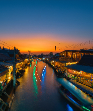 安帕瓦水上市場、美功鐵路、AK Go 螢火蟲之旅