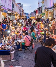 普吉島市區觀光與大象餵食體驗