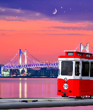 釜山日落海雲台天空艙 & 夜景之旅