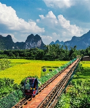 桂林冠巖門票+往返滑道票