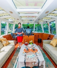 桂林兩江四湖景區日月雙塔號遊船票成人票