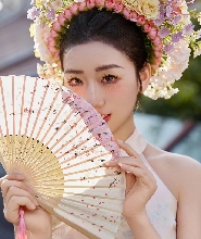 泉州蟳埔村簪花體驗旅拍【化妝+簪花+服裝 | 簪花寫真 | 多種服裝風格 | 多套餐自選】