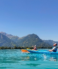 因特拉肯布里恩茨湖綠松石皮划艇之旅