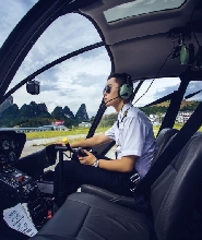 廣西桂林展卓直升機陽朔基地直升機觀光飛行體驗【俯瞰桂林山水美如畫+空中觀光十里畫廊·灕江·遇龍河】