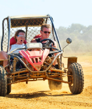庫沙達瑟越野沙灘車 & 越野車之旅 + 海灘休憩 & 免費接送