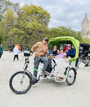 紐約中央公園三輪車導覽之旅