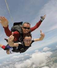 芭達雅雙人高空跳傘體驗（Thai Sky Adventures提供）
