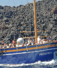 聖托里尼火山島巡航之旅：暢遊火山温泉
