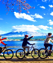 【東京出發】2026富士山山中湖單車騎行/遊船&忍野八海&河口湖大石公園/楓葉迴廊&新倉山淺間公園/天梯小鎮一日遊
