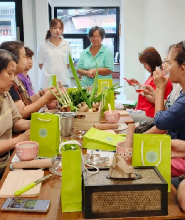 清邁 Uri Herbs 的 DIY 本地草藥工作坊