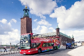 Stockholm Red Sightseeing Hop-On Hop-Off Bus