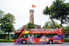 Hanoi Double-Decker Sightseeing Bus Ticket (Provided by City Sightseeing)