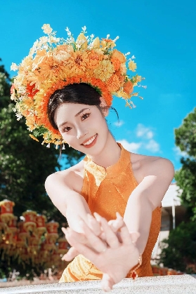 福州三坊七巷古法手工簪花體驗(非遺傳承，多套餐可選)