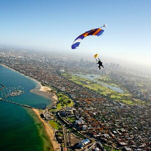 大洋路雙人跳傘
