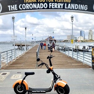 聖地牙哥市中心及老城區滑板車之旅