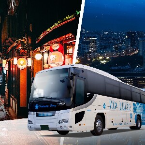 日本京都至東京夜間巴士票