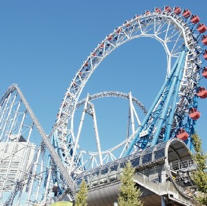 東京巨蛋城遊樂園5項設施體驗門票