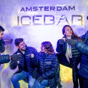 荷蘭阿姆斯特丹 Icebar 極凍酒吧＆1小時運河遊船體驗