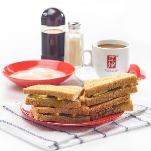 新加坡亞坤咖椰吐司