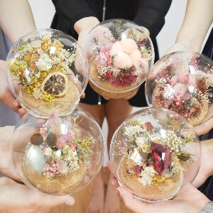 新加坡瑪麗蒙乾燥花球工作坊