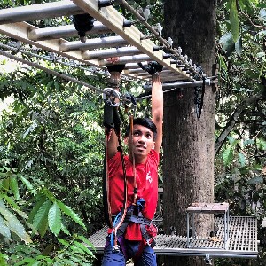 吉隆坡雙溪Congkak SKYTREX探險