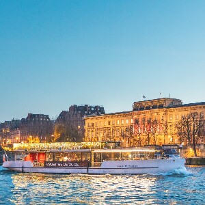 塞納河音樂開胃酒遊船與巴黎觀光之旅