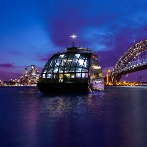 玻璃船晚餐巡遊