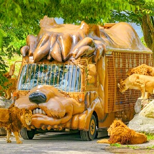 【福岡出發】由布院＆九州自然動物公園＆海地獄＆灶地獄一日遊