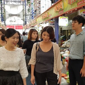 在釜山與當地廚師一起遊覽札嘎其魚市和釜山市場