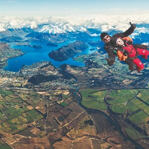 新西蘭瓦納卡高空跳傘（南阿爾卑斯山&湖泊）