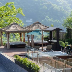 青城山玖陸壹·五柳莊酒店（雙早+溫泉+圍爐煮茶/燒烤/湯鍋+免費高鐵站接送）