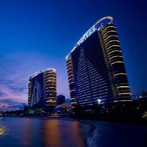 惠東碧桂園十里銀灘酒店海景房（2大1小自助早餐+美人魚表演+無邊際泳池）