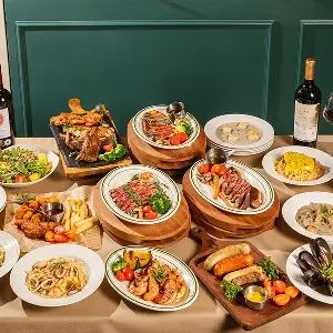 M steak house美詩超值四人餐（高端西餐無合成肉打卡出片）