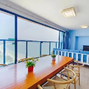 雙月灣一線側海景兩房一廳（觀景落地窗 暢玩鉑金沙灘 打卡情人橋）