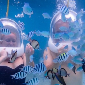 宿霧頭盔潛水體驗