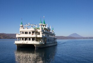 北海道洞爺湖汽船圖片