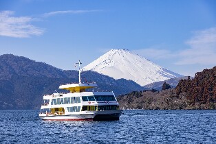 富士山及箱根一日遊、太鼓表演、遊船、從Tokyo出發的纜車體驗