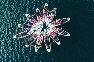 日月潭 SUP立式劃槳體驗