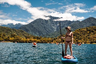花蓮：鯉魚潭SUP立式劃槳・獨木舟體驗