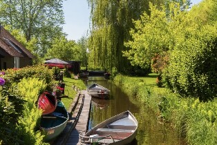 羊角村一日遊（含傳統遊船體驗）- 阿姆斯特丹出發