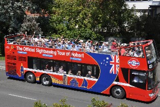 霍巴特城市環遊隨上隨下巴士之旅